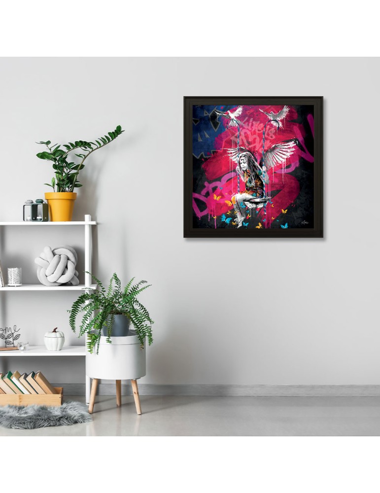 La fille et la balançoire – Romaric