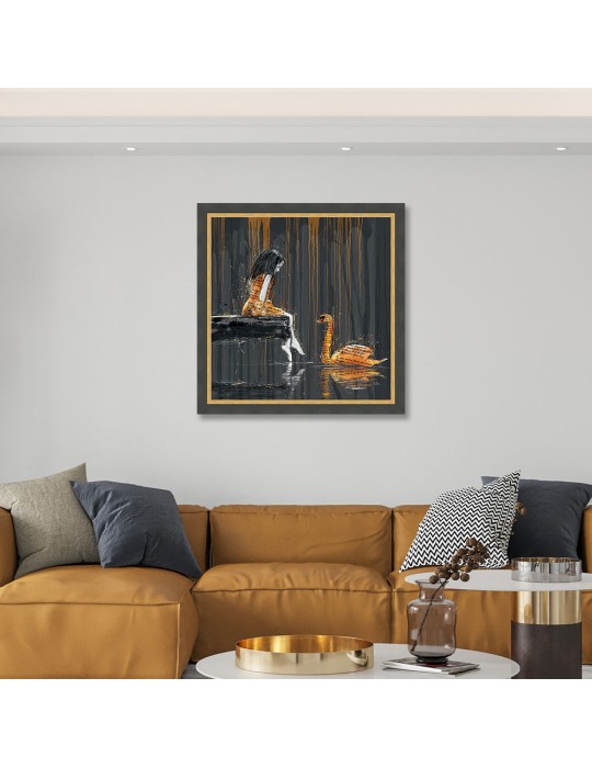 La petite fille et le cygne – Romaric