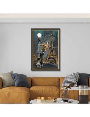 L'homme, le lampadaire et la Tour Eiffel – Romaric 2