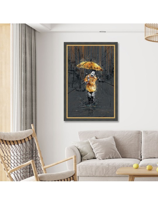 La petite fille au parapluie – Romaric