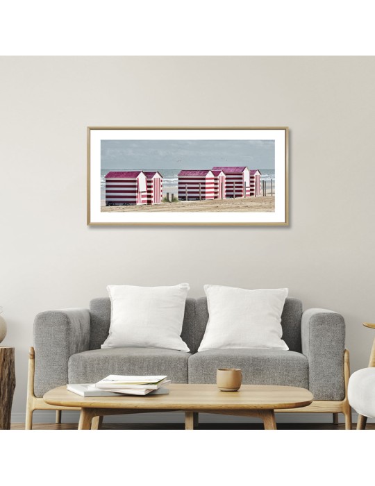 Cabanes r et b - Collection GF Cohen