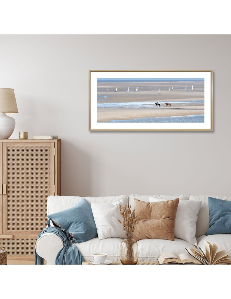 Chevaux à la plage - Collection GF Cohen