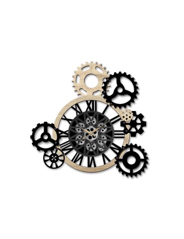 Horloge à engrenages – 08.045 – 60x60 cm