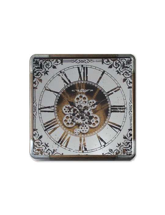 Horloge à engrenages avec verre – 08.068 – 60.5x60.5