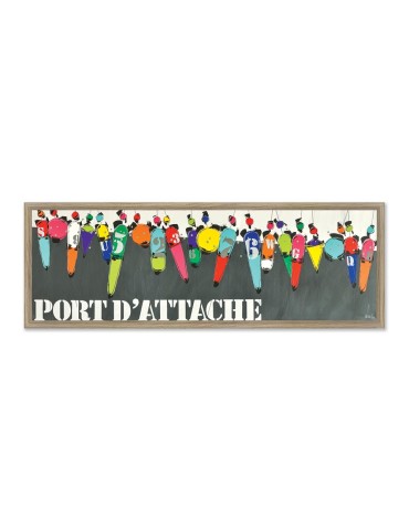 Image encadrée – Alison C. - Port d'attache