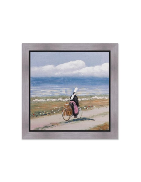 Peinture sur bois - 16.201 - 50x50 cm