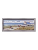 Peinture sur bois - 16.203 - 40x120