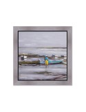 Peinture sur bois - 16.204 - 50x50 cm