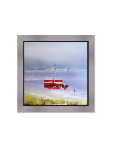 Peinture sur bois - 16.288 - 50x50 cm