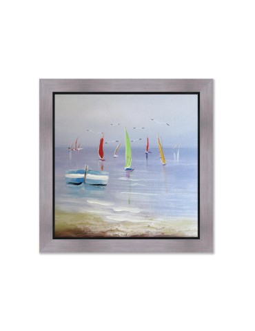 Peinture sur bois - 16.289 - 50x50 cm