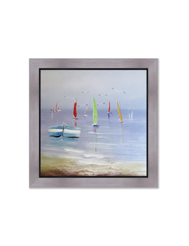 Peinture sur bois - 16.289 - 50x50 cm