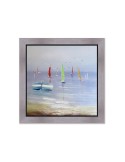 Peinture sur bois - 16.289 - 50x50 cm