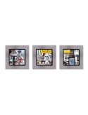 Photographie d'art - Set de 3 encadrements 20x20 cm