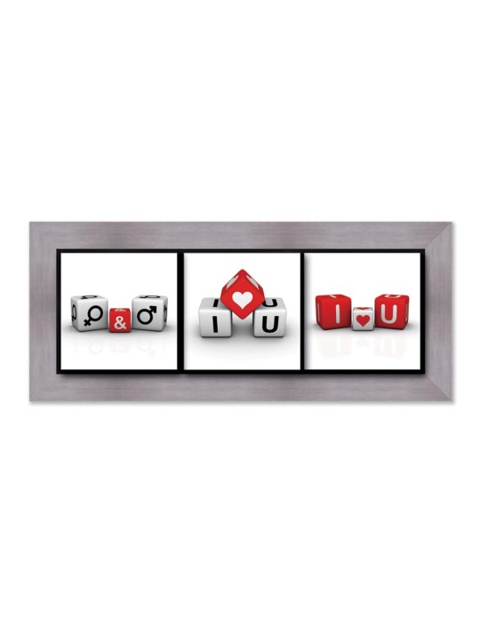 Photographie d'art - encadrement 20x60 triptyque