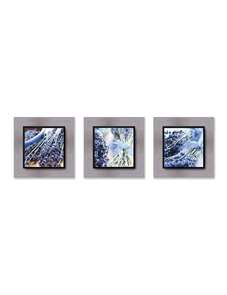 Photographie d'art - Set de 3 encadrements 20x20 cm