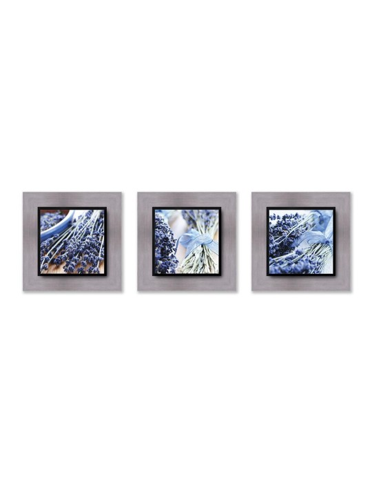 Photographie d'art - Set de 3 encadrements 20x20 cm