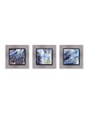 Photographie d'art - Set de 3 encadrements 20x20 cm
