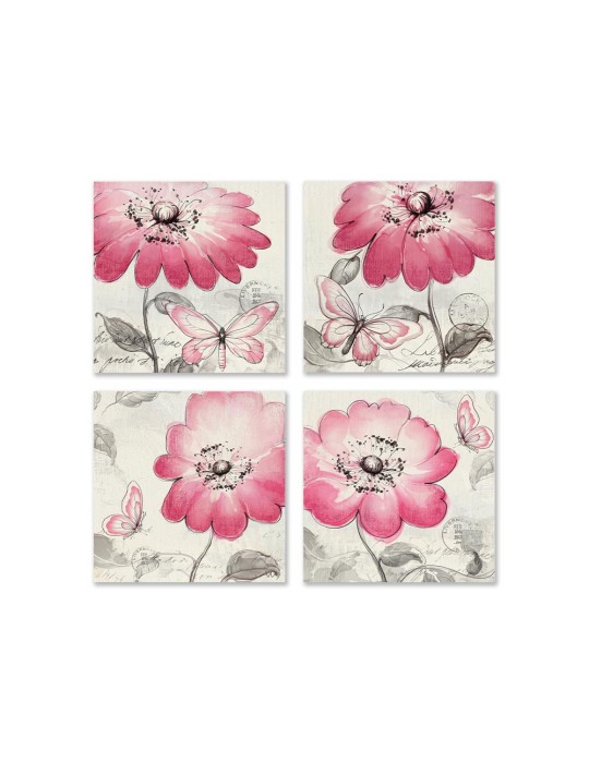 Canvas et strass set de 4 - 10.0077D