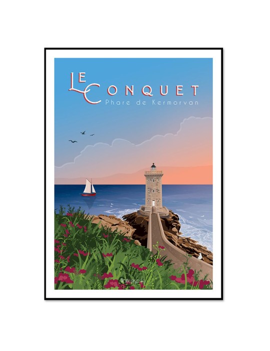 Image encadrée - Hortense - Le Conquet