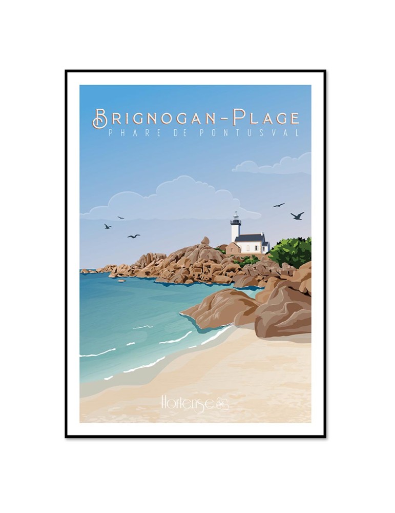 Image encadrée - Hortense - Brignognan