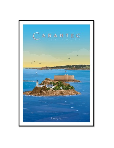 Image encadrée - Hortense - Carantec