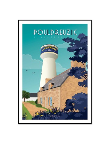 Image encadrée - Hortense - Pouldreuzic