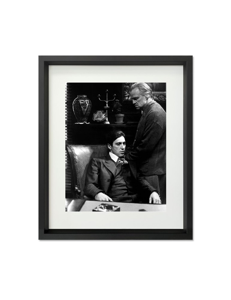 Al Pacino et M.Brandon – Prestige – image encadrée