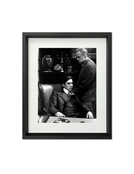 Al Pacino et M.Brandon – Prestige – image encadrée