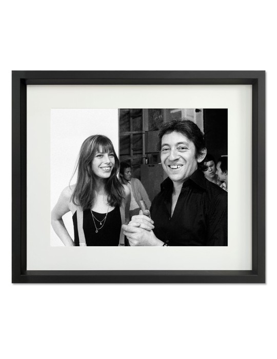 J.Birkin & S.Gainsbourg 1 – Prestige – image encadrée