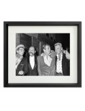 D.Cowl, A.Minski, JP.Belmondo & J.Hallyday– Prestige – image encadrée