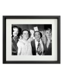 P.Dewaere, Coluche, JM.Thibault & Miou-Miou – Prestige – image encadrée