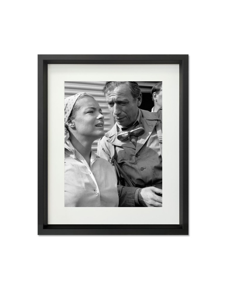 Y.Montand & R.Schneider – Prestige – image encadrée