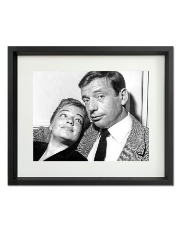 S.Signoret & Y.Montand – Prestige – image encadrée