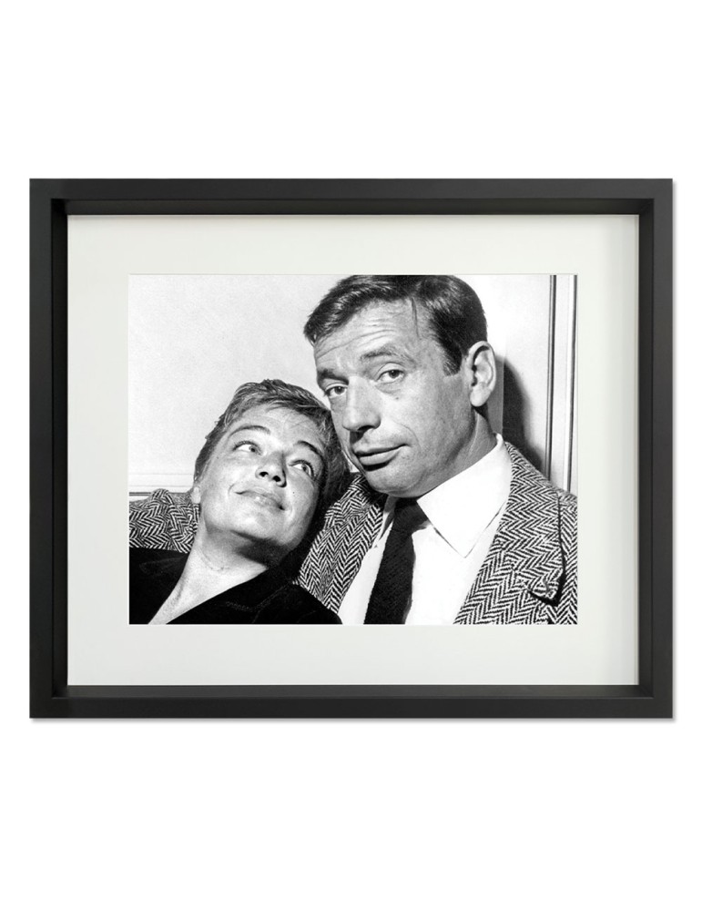 S.Signoret & Y.Montand – Prestige – image encadrée