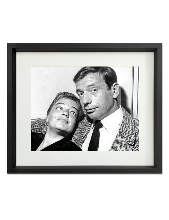 S.Signoret & Y.Montand – Prestige – image encadrée