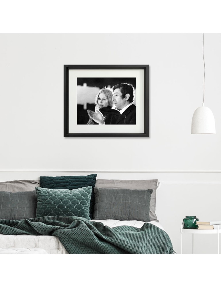 B.Bardot & S.Gainsbourg – Prestige – image encadrée
