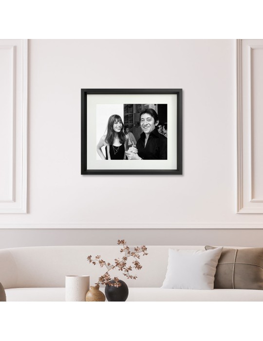 J.Birkin & S.Gainsbourg 1 – Prestige – image encadrée