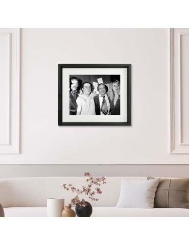 P.Dewaere, Coluche, JM.Thibault & Miou-Miou – Prestige – image encadrée 2