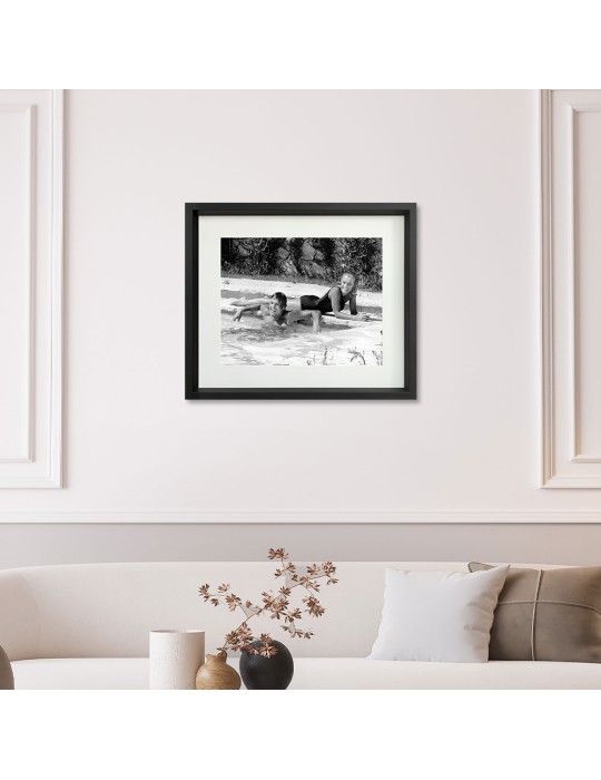 La piscine 1 – Prestige – image encadrée