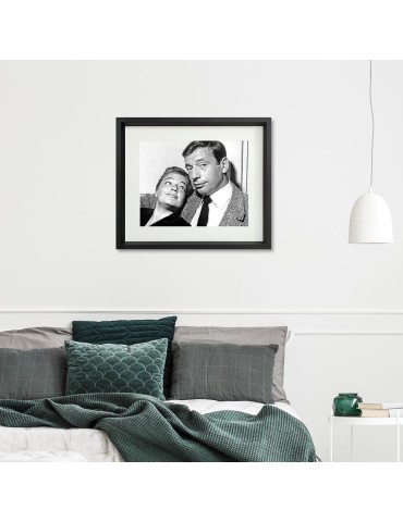 S.Signoret & Y.Montand – Prestige – image encadrée 2