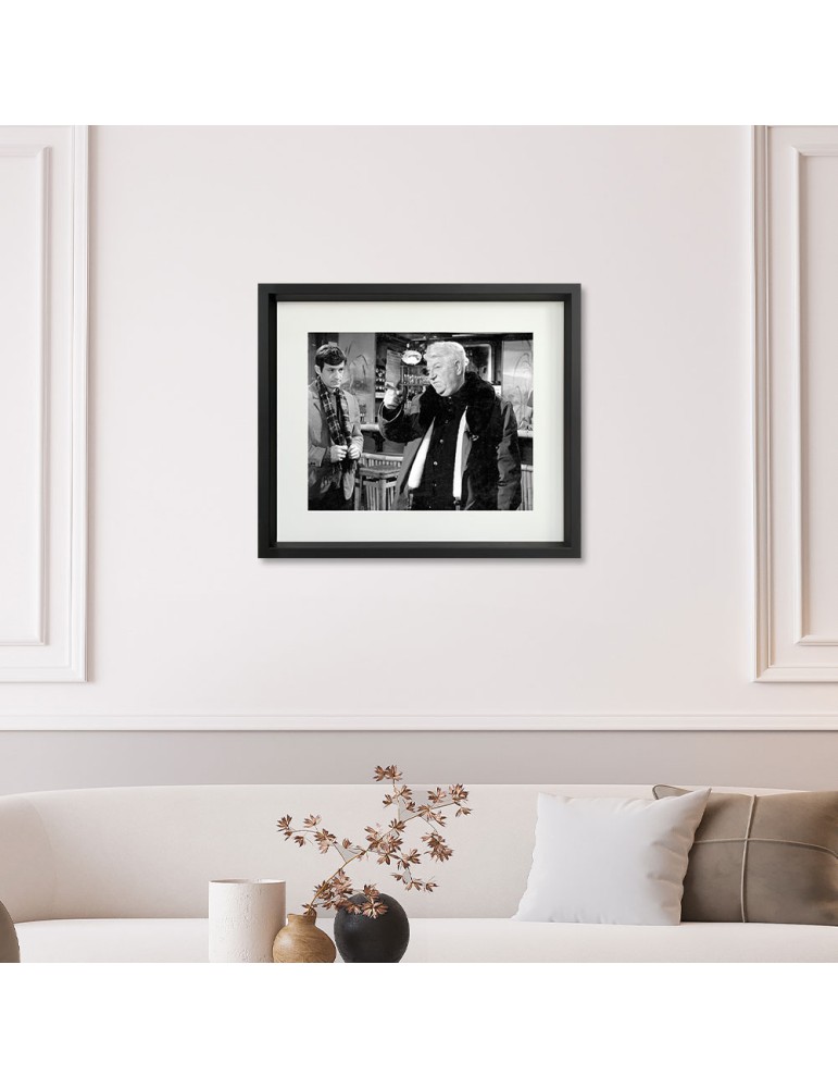 Un singe en hiver 1 – Prestige – image encadrée