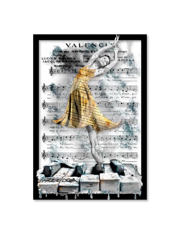 La Danseuse sur le piano 3D – Romaric