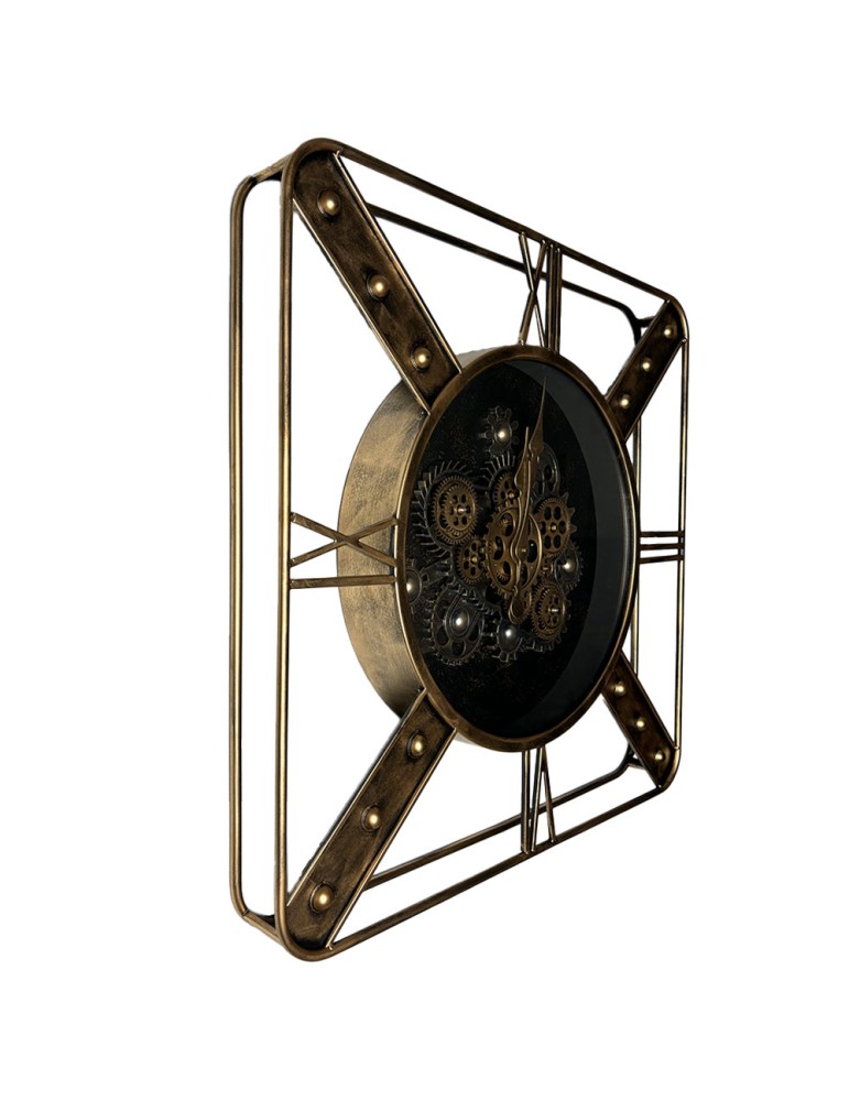 Horloge à engrenages avec verre – 08.061 – Ø 70 cm