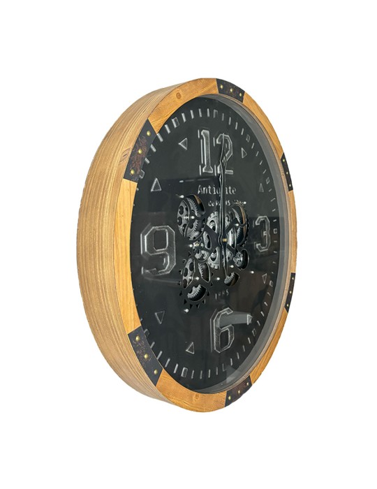 Horloge à engrenages avec verre – 08.063 – Ø 64 cm