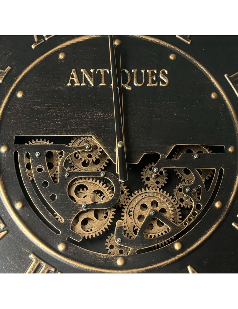 Horloge à engrenages avec verre – 08.052 – Ø 60 cm