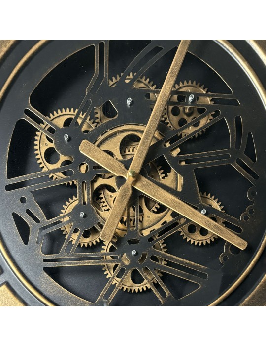 Horloge à engrenages avec verre – 08.059 – Ø 120 cm