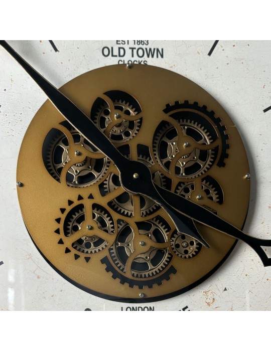 Horloge à engrenages avec verre – 08.062 – Ø 80 cm