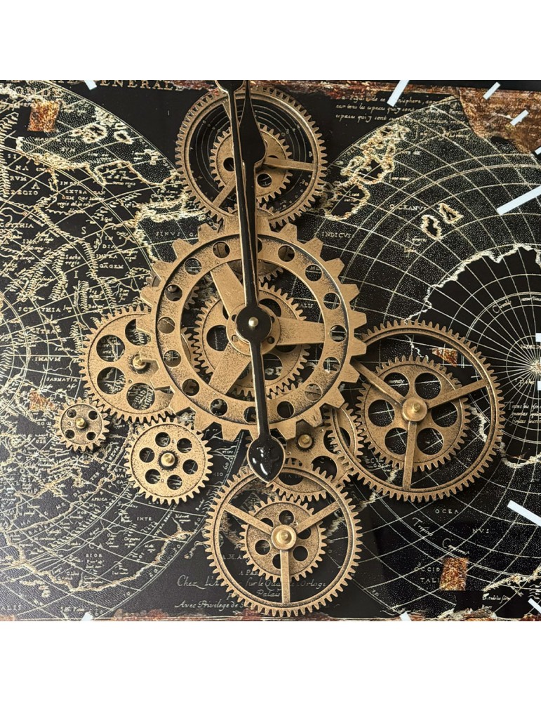 Horloge à engrenages avec verre – 08.066 – Ø 60 cm