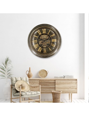Horloge à engrenages avec verre – 08.084 – Ø 100 cm 2