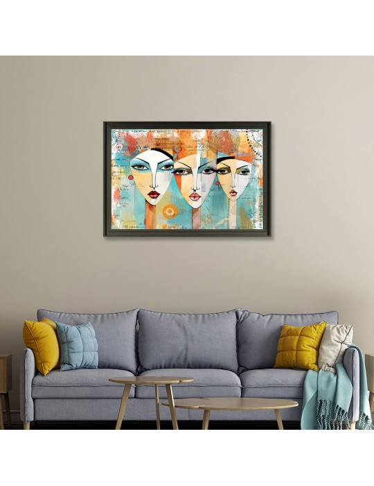 3 filles turquoises – Romaric